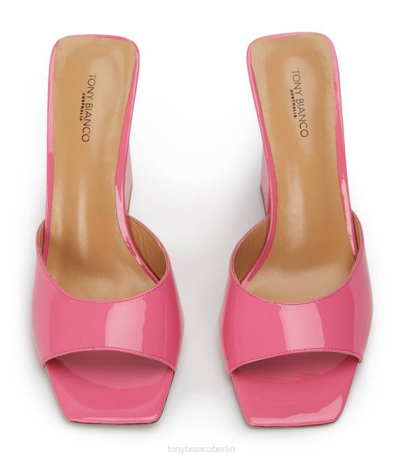 Blockabsätze| de Tony Bianco Frauen Naja-Heels Flamingo-Patent 4624227